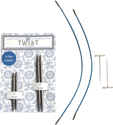 Chiaogoo TWIST Short Combo (Red and Blue) (Shorties)
